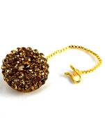 Rajasthani Lakh Borla With Rhinestones Embedded