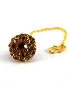 Rajasthani Lakh Borla With Rhinestones Embedded