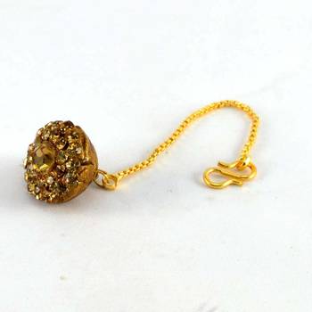 Rajasthani Lakh Borla With Rhinestones Embedded 2