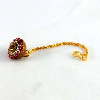 Rajasthani Lakh Borla With Rhinestones Embedded 2