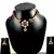 Rajasthani Lakh Necklase With Earing With Rhinestones Embedded