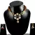 Rajasthani Lakh Necklase With Earing With Rhinestones Embedded