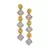 Sterling Silver Square Shape Earring
