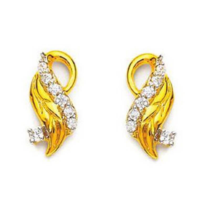 Sterling Silver Superb Leave Shape Earring