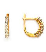 Sterling Silver Fancy Bali Look Diamond Earring