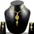 Micro Gold Platted Necklase With Earing