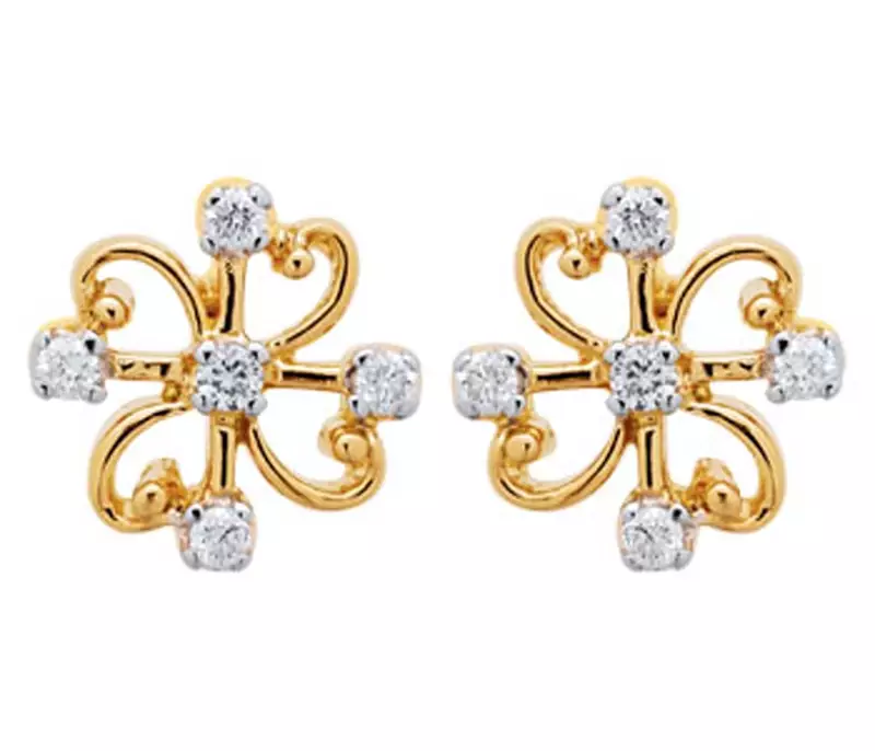 Flower Shape Earring