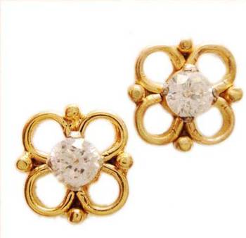 Flower Shape Earring 1
