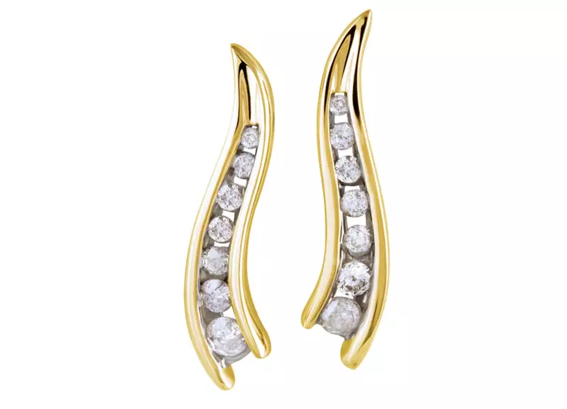 Traditional Leave Shape Earring