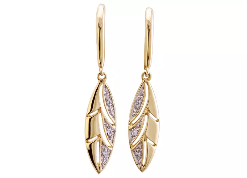 Traditional Leave Shape Earring