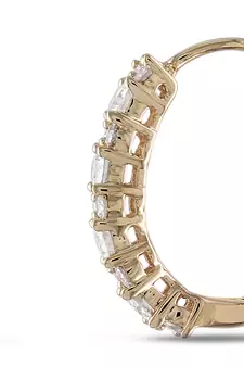 Traditional Pink Gold Plated Earring