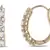 Traditional Pink Gold Plated Earring