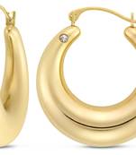 Traditional Pink Gold Plated Earring