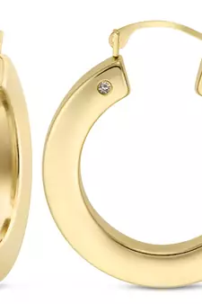 Traditional Pink Gold Plated Earring