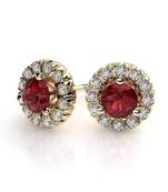 Traditional Yellow Gold Plated Earring