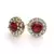 Traditional Yellow Gold Plated Earring