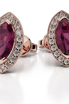 Traditional Yellow Gold Plated Earring