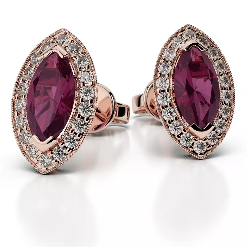 Traditional Yellow Gold Plated Earring