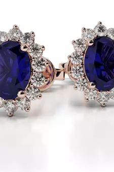 Traditional Yellow Gold Plated Earring