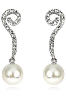 Traditional Yellow Gold Plated Earring