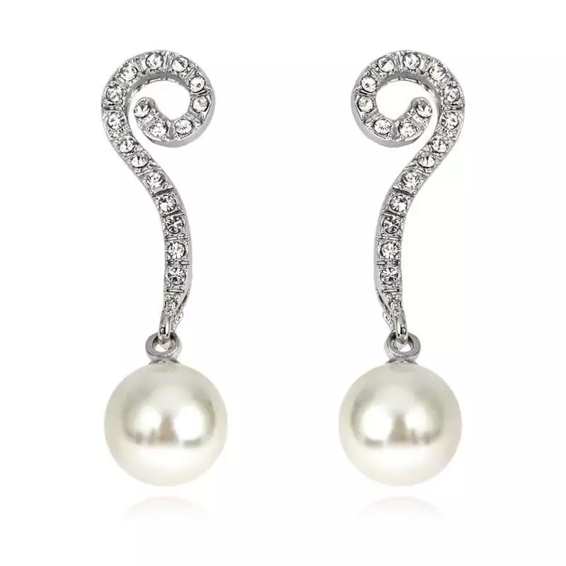 Traditional Yellow Gold Plated Earring