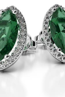 Traditional Yellow Gold Plated Earring