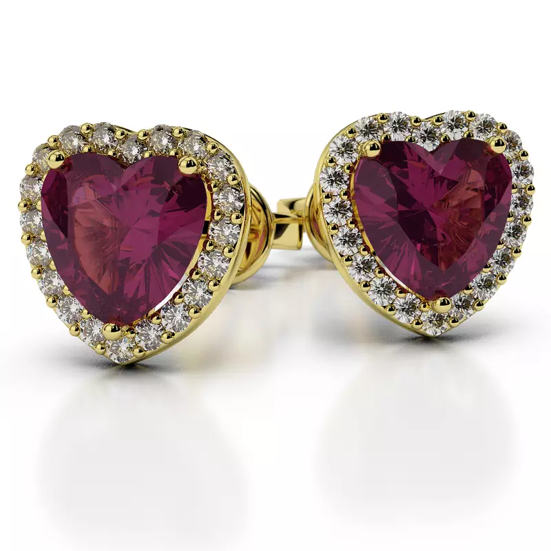 Traditional Yellow Gold Plated Earring