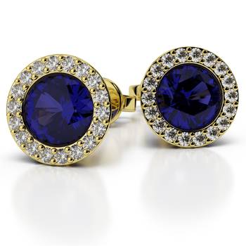 Traditional Yellow Gold Plated Earring 1