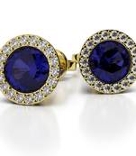 Traditional Yellow Gold Plated Earring