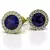Traditional Yellow Gold Plated Earring