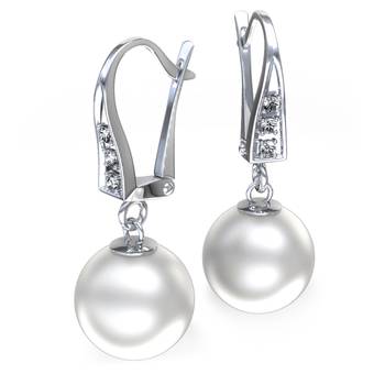 Traditional Yellow Gold Plated Earring 1