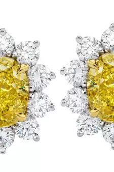 Traditional Yellow Gold Plated Earring