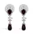 White Gold Plated Earring