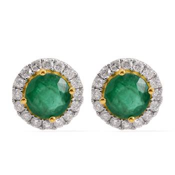 White Gold Plated Earring 1