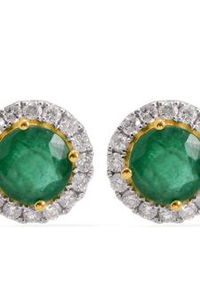 White Gold Plated Earring