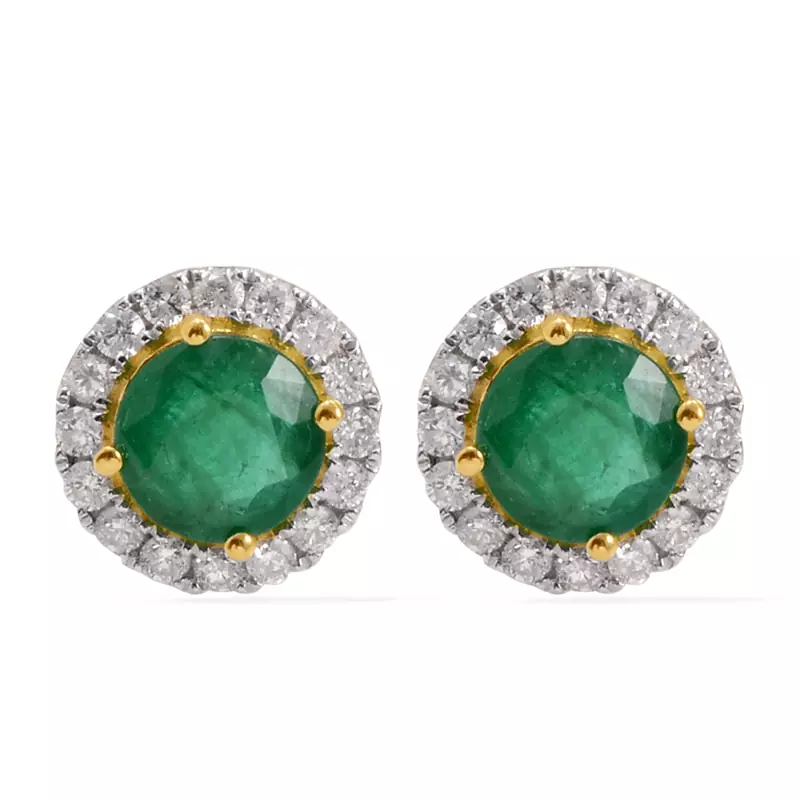 White Gold Plated Earring