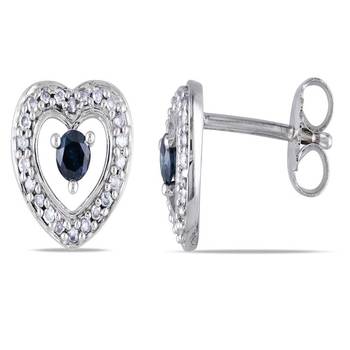 White Gold Plated Earring 1