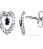 White Gold Plated Earring