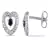 White Gold Plated Earring