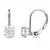 White Gold Plated Earring