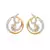 Yellow Gold Plated Earring