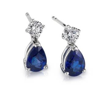 White Gold Plated Earring 1
