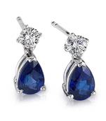 White Gold Plated Earring