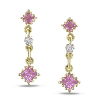 Yellow Gold Plated Earring 1