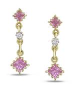 Yellow Gold Plated Earring