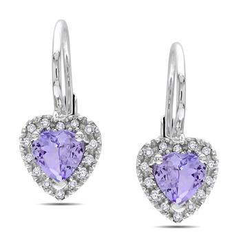 White Gold Plated Earring 1