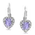 White Gold Plated Earring