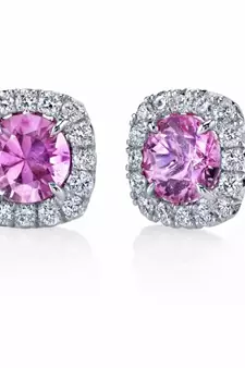White Gold Plated Earring