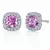 White Gold Plated Earring