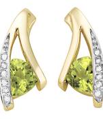 White Gold Plated Earring